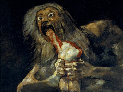 ARTICLE IMAGE Butterfly – Saturn Devouring His Son Painting 2